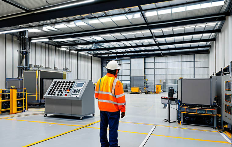 Industrial Noise Control**
"A clean, modern factory floor with workers wearing safety gear and ear protection, fully clothed, working near large machinery. Acoustic panels are visibly installed on the walls and ceilings to dampen sound. Focus on a sound level meter displaying a reduced decibel reading. Safe for work, appropriate content, professional industrial environment, perfect anatomy, natural proportions, fully clothed, well-lit, showing effective noise control measures."
**