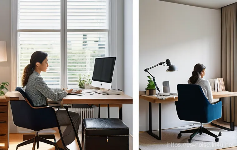 소음진동 측정 기기 사용법 - **Prompt:** "A young adult, approximately in their late twenties, stands in a sunlit, contemporary l...